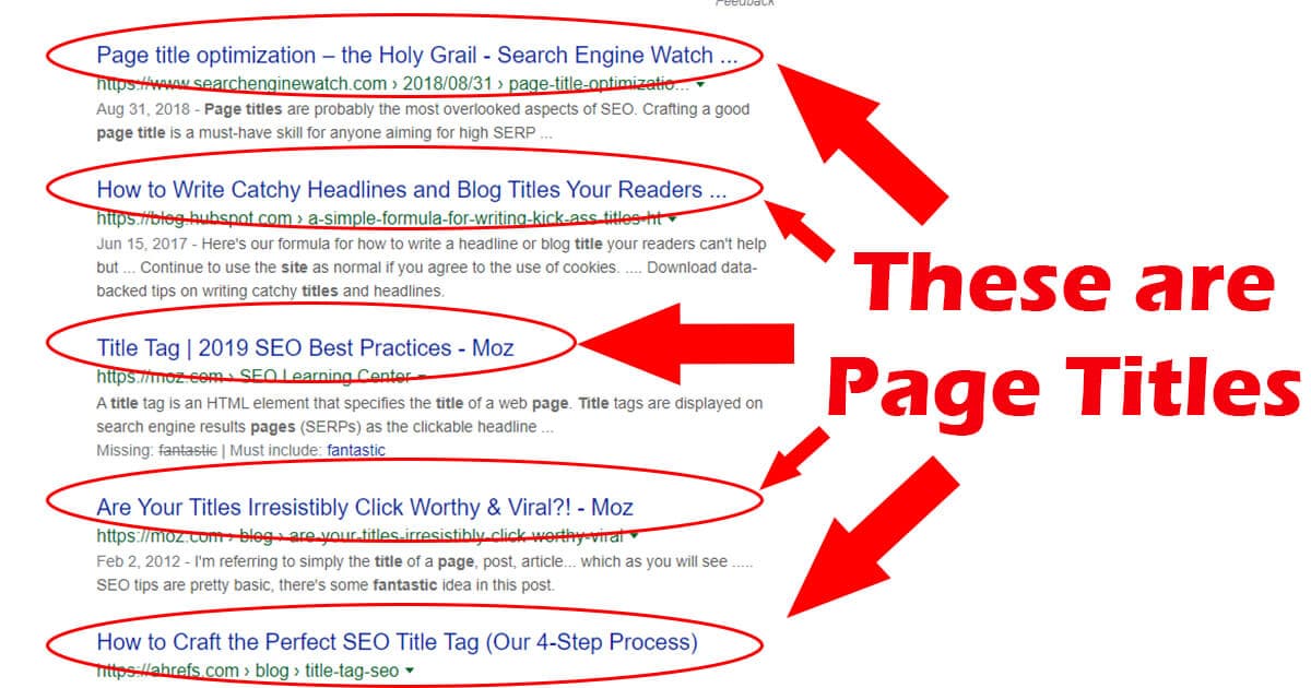 Webpage Title Secrets to Improve SEO and Clickthroughs